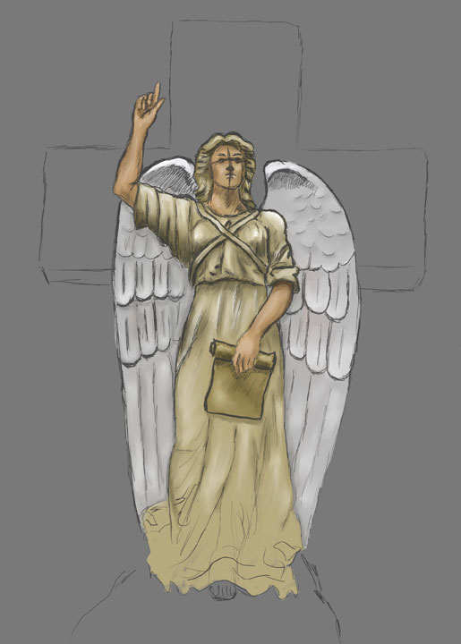 Corel Painter - Unfinished Angel