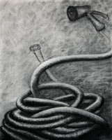 Hose - Charcoal on Arches Cover