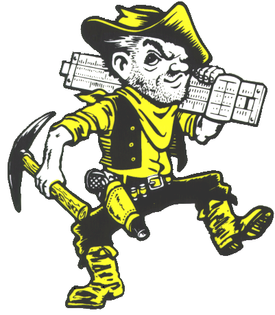 UMR Joe Miner Logo - yellow